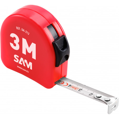 SAM UA 3 m Tape Measure, Metric