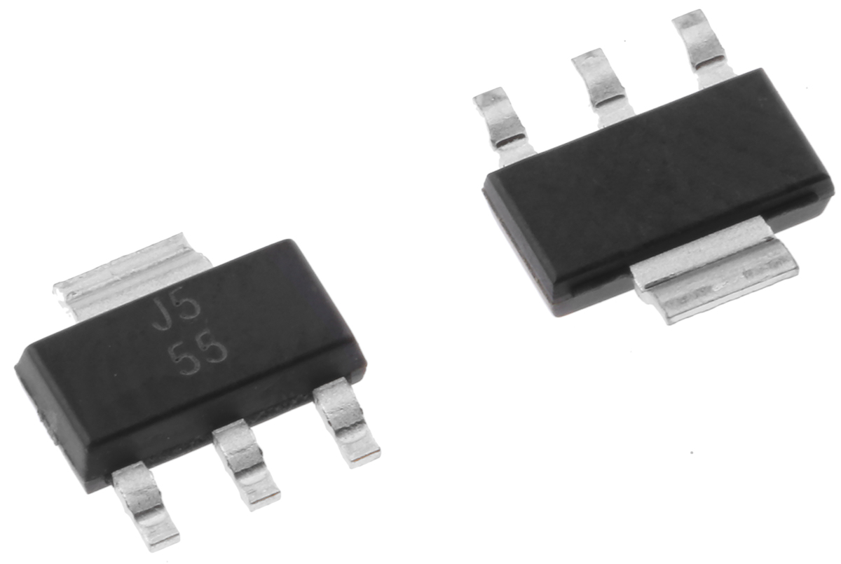 Texas Instruments UA78M05IDCY, Voltage Regulator 25V SOT-223 4-Pin