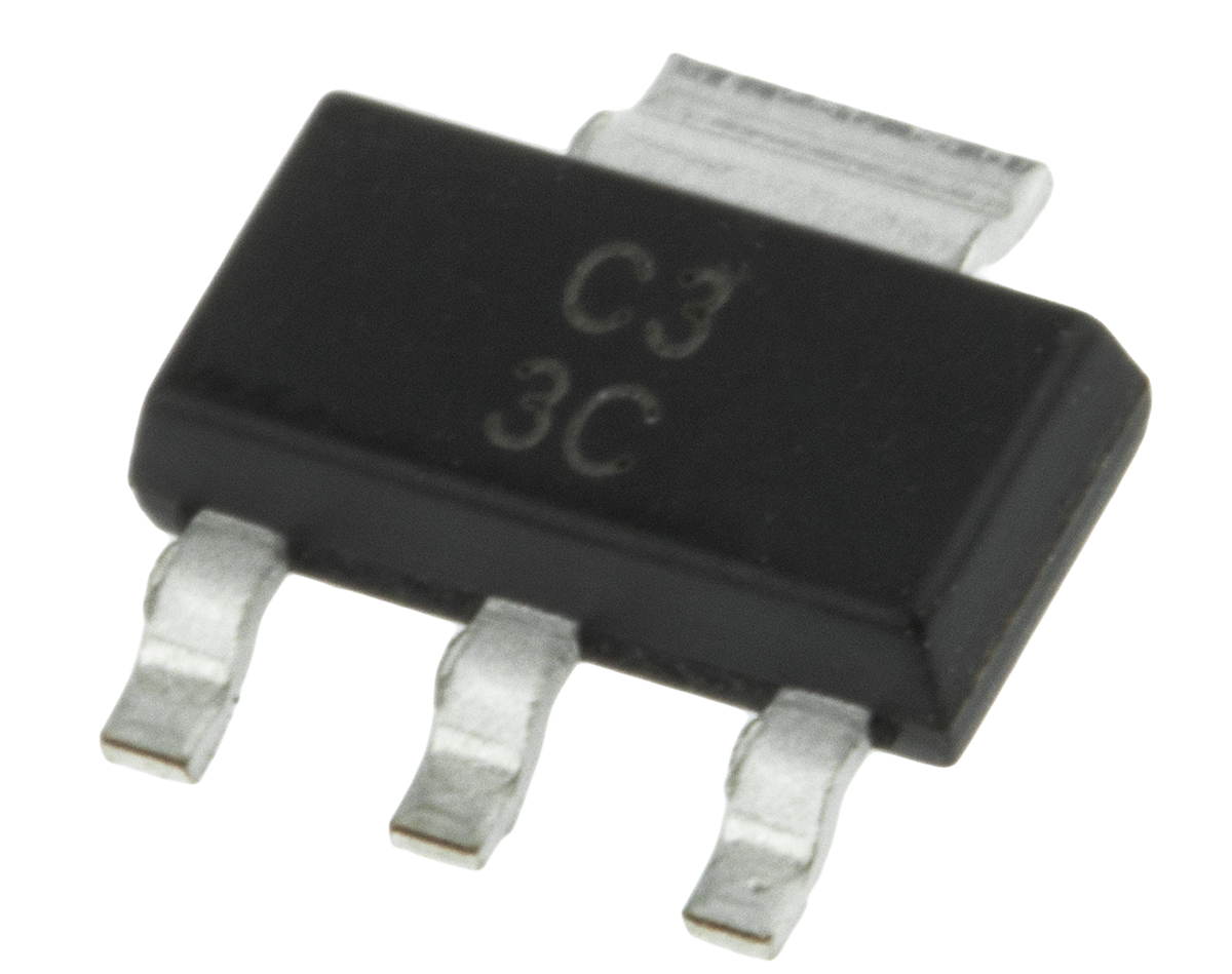 Texas Instruments UA78M33CDCY, Voltage Regulator 25V SOT-223 4-Pin