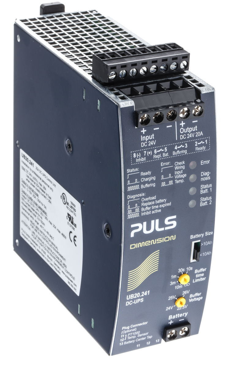 PULS DIN Rail Uninterruptible power supply 480 W UB
