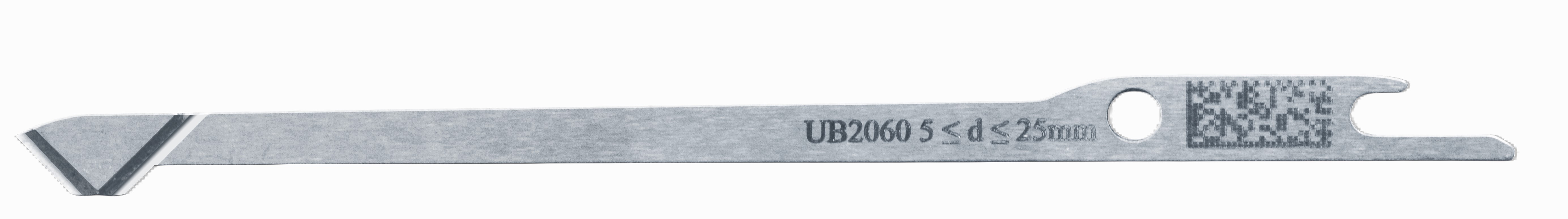 Noga UBURR Series Deburring Blade, High Speed Steel Blade, Straight Blade