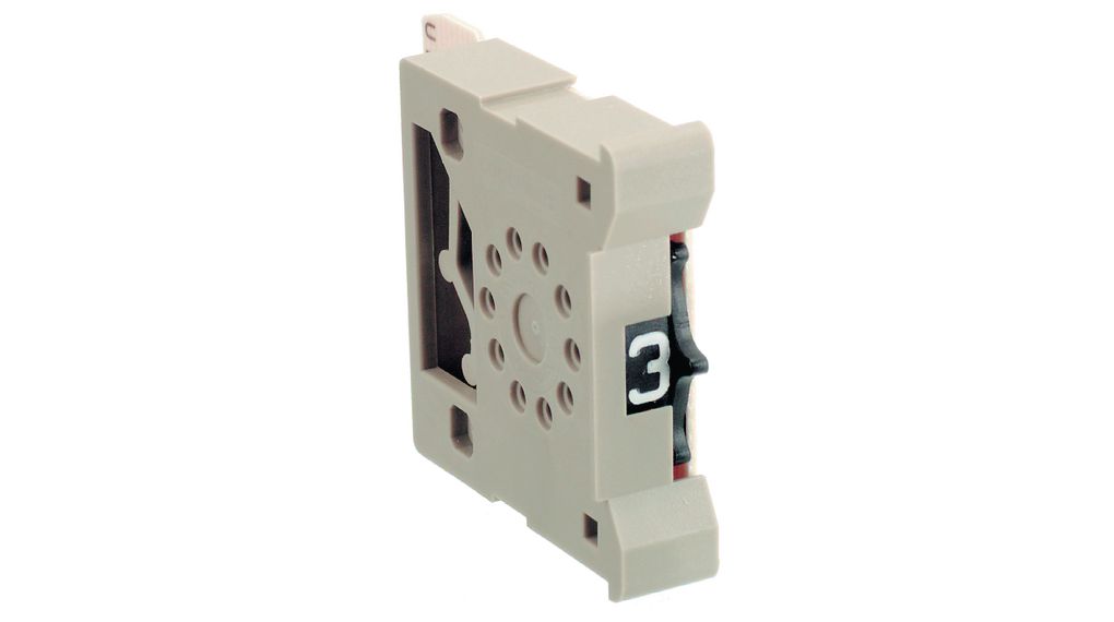 Crameda Intersys U Series Push Button Switch, Momentary, 250 V dc 42 V ac
