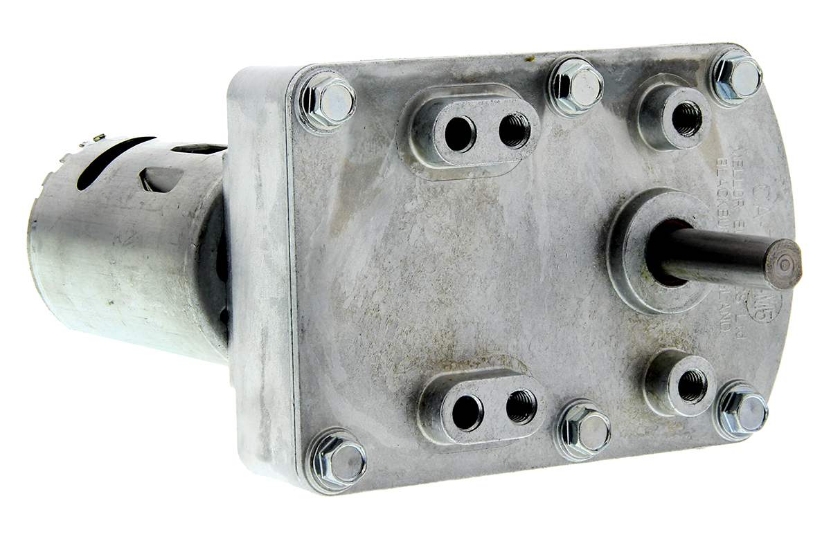 ubd1105 Mellor Electric Brushed Geared DC Geared Motor, 3.4 W, 24V dc, 67 Ncm, 125rpm, 8 mm Shaft Diameter