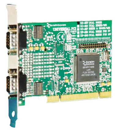 Brainboxes 2 Port PCI 9-Pin RS232 Serial Card
