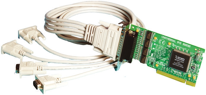 Brainboxes 4 Port PCI RS232 Serial Card
