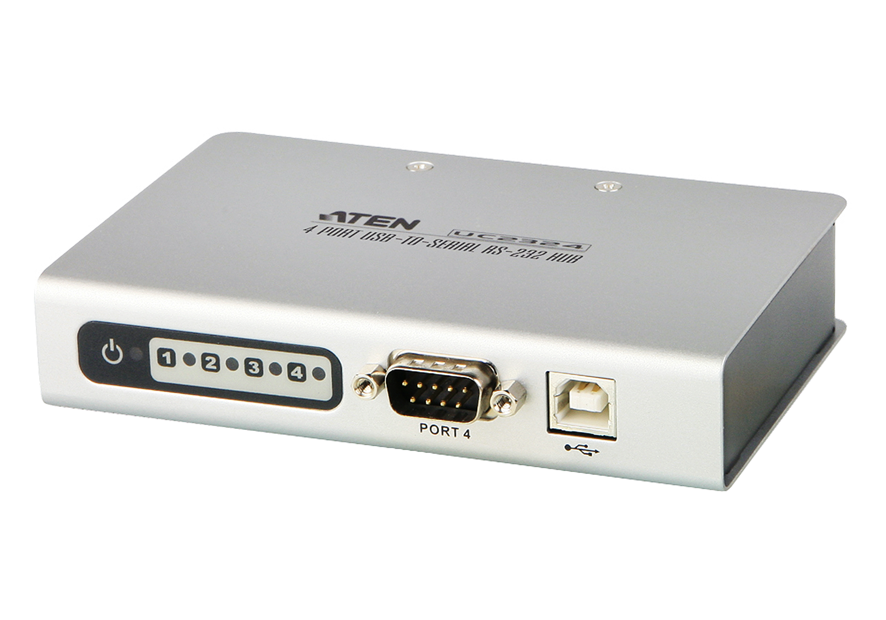 Aten USB Type B to Female to D-Sub 9-Pin Male Interface Adapter