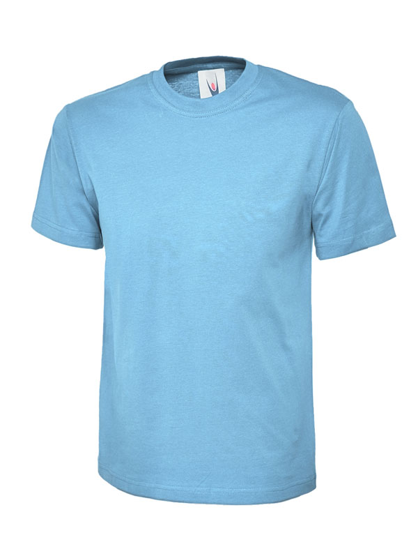 Uneek Blue Cotton Short Sleeve T-Shirt M