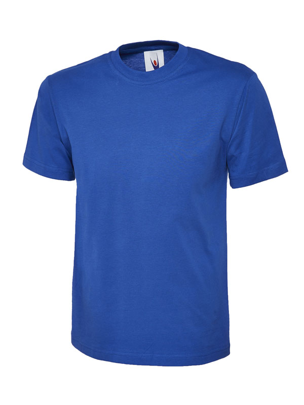 Uneek Blue Cotton Short Sleeve T-Shirt 3XL