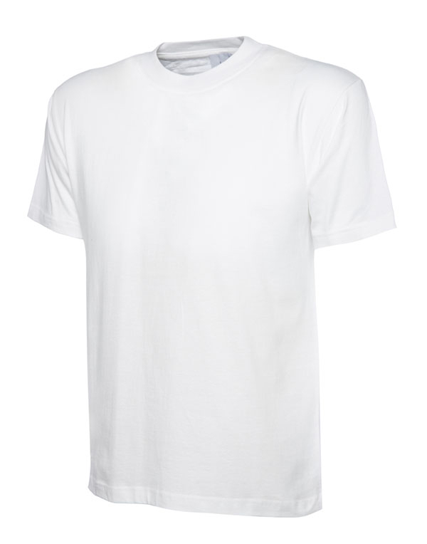 Uneek White 100% Cotton Short Sleeve T-Shirt S