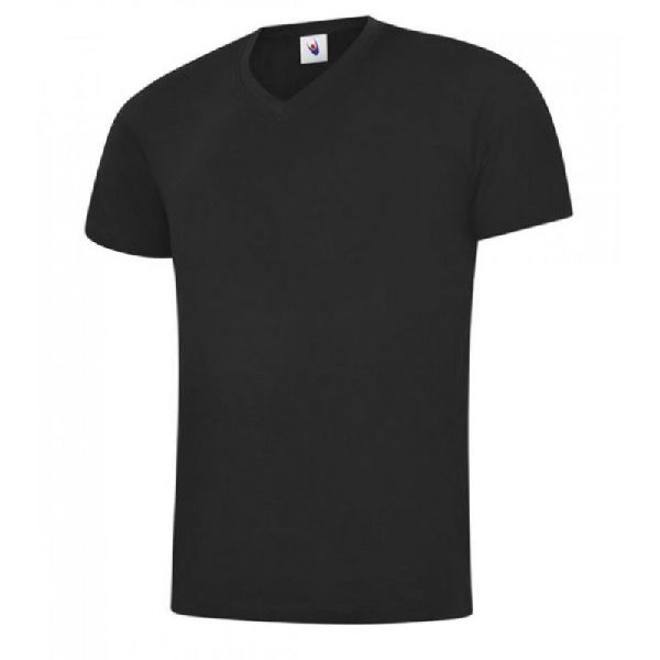 Uneek Black 100% Cotton Short Sleeve T-Shirt 3XL