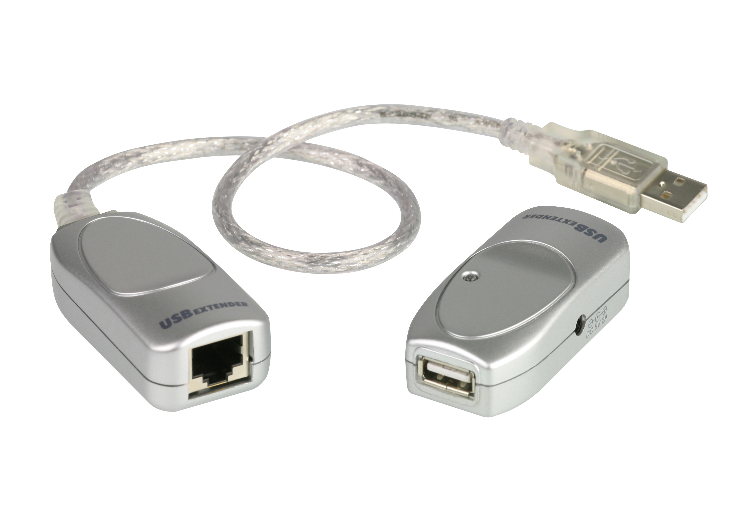 Aten 1 USB 1.1 Cat5 USB Extender, up to 60 m Extension Distance