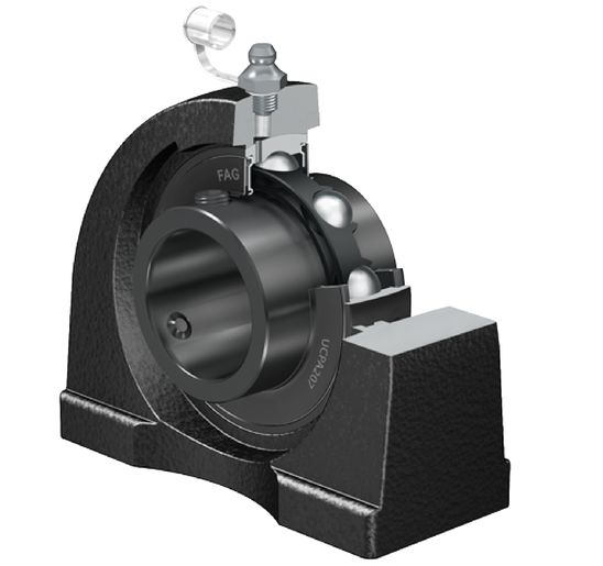 FAG UCPA201-J7 Plummer Block Housings -, 12 mm ID