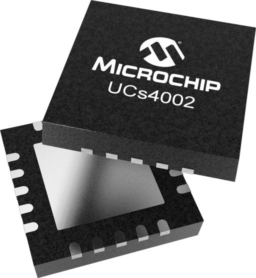 Microchip UCS4002-E/6N, USB Hub, 5.5V, USB Type C, 24 V dc, 20-Pin VQFN