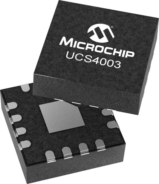 Microchip UCS4003T-E/8N, USB Controller, USB 2.0, 5 V, 16-Pin VQFN