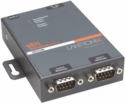 Lantronix Serial Device Server 2, 921.6 kbps Baud Rate