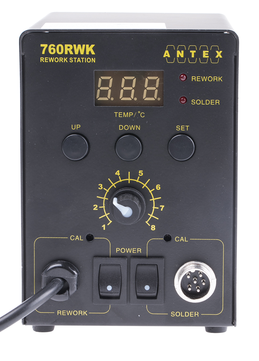 Antex Electronics UD8DD7A Rework Station, EU, UK, 50W