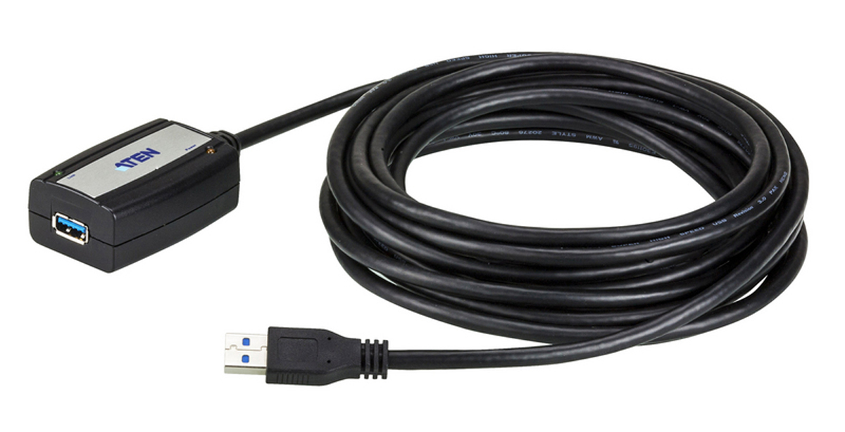 Aten 1 USB 3.0 USB USB Extension Cable, up to 5 m Extension Distance