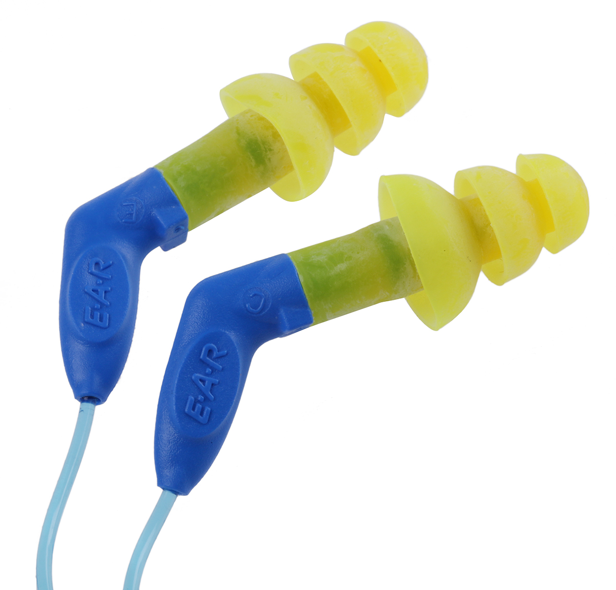 3M E.A.R Ultrafit X Series Blue, Yellow Reusable Ear Plugs, 33 dB Rated 50
