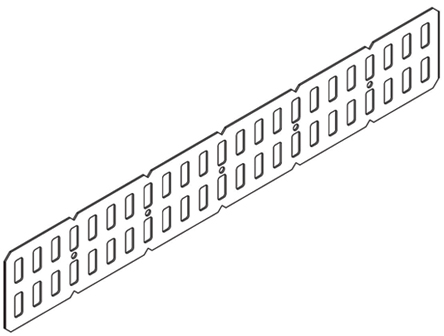 Legrand Universal Fish Plate Pre-Galvanised Steel Cable Tray Accessory, 900mm Width