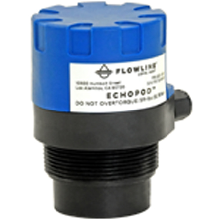 Flowline UG01 Series Reflective Ultrasonic Multi-Function Liquid Level Transmitter Level Transmitter, Vertical, Housing