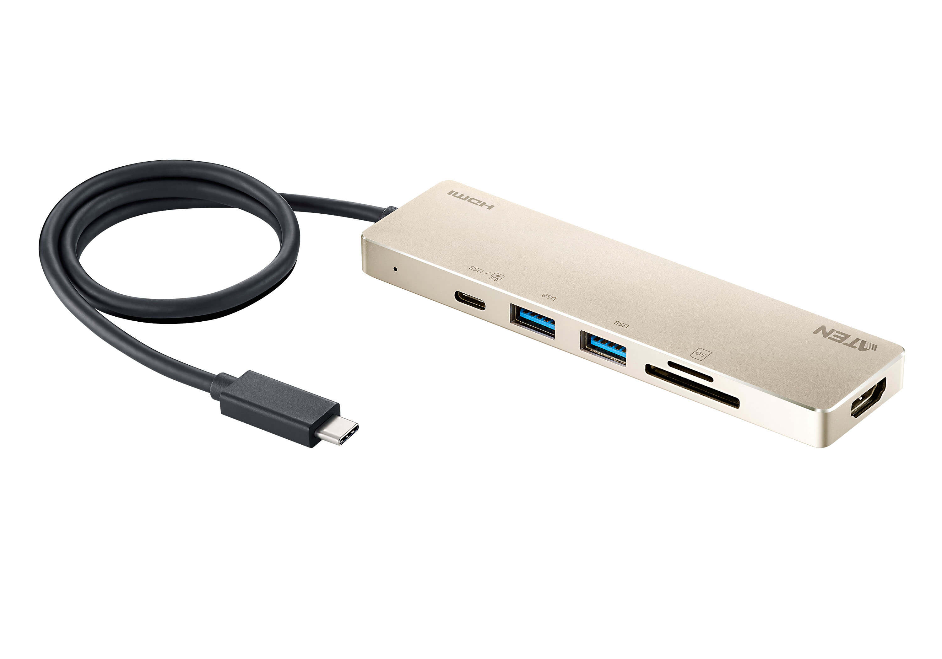 Aten 3 USB 3.2 USB USB Extender, up to 55 cm Extension Distance