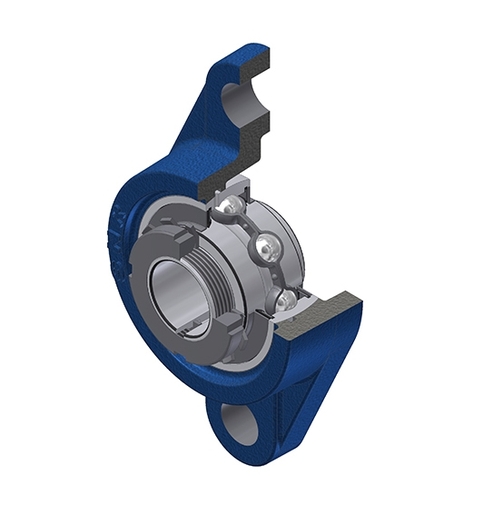 SNR 2 Hole Cylindrical, UKFL211H 50 mm ID