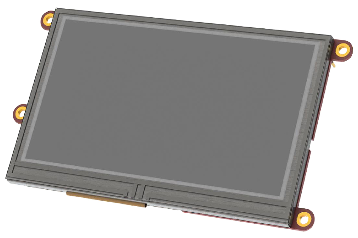 ulcd-43dct 4D Systems uLCD-43DCT LCD Colour Display Touch Screen, 4.3 in, 480 x 272 pixel