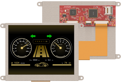 4D Systems uLCD-56D LCD Colour Display, 5.6 in, 640 x 480 pixel
