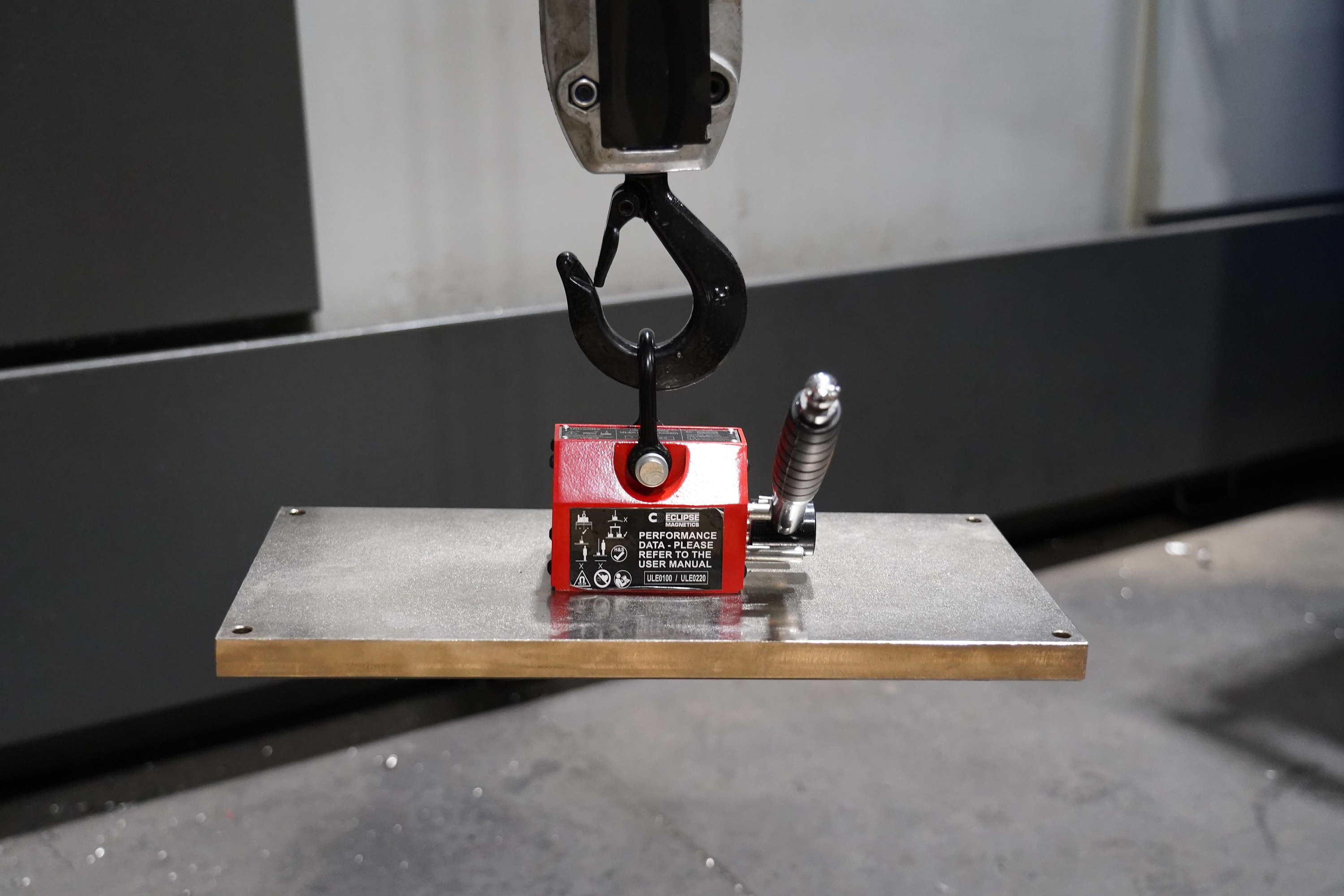 ule0300 Eclipse Manual 95 mm 300 kg Lifting Magnet, ULE0300