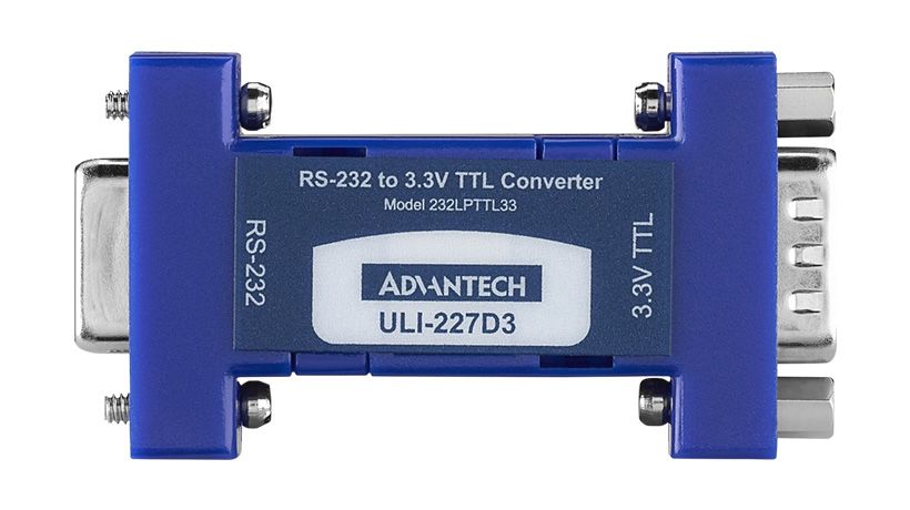 Advantech DB9 to Female to DB9 Male Interface Converter