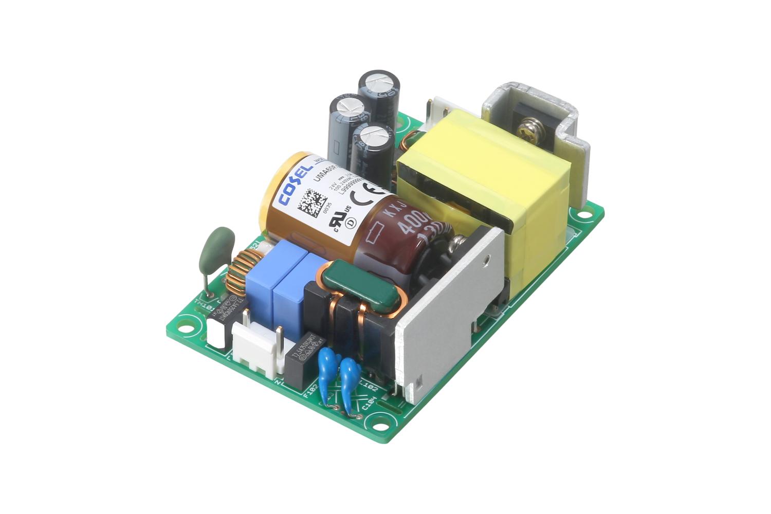 Cosel Switching Power Supply, UMA60F-5, UMA Input 85V ac to 264V ac