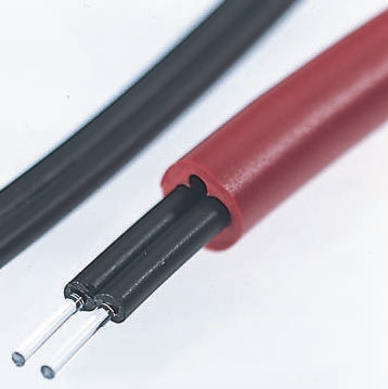 Niebuhr Fibre Optic Cable, Red, 60 m