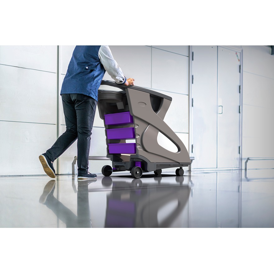 unicart-03 Skipper Purple Safety Barrier