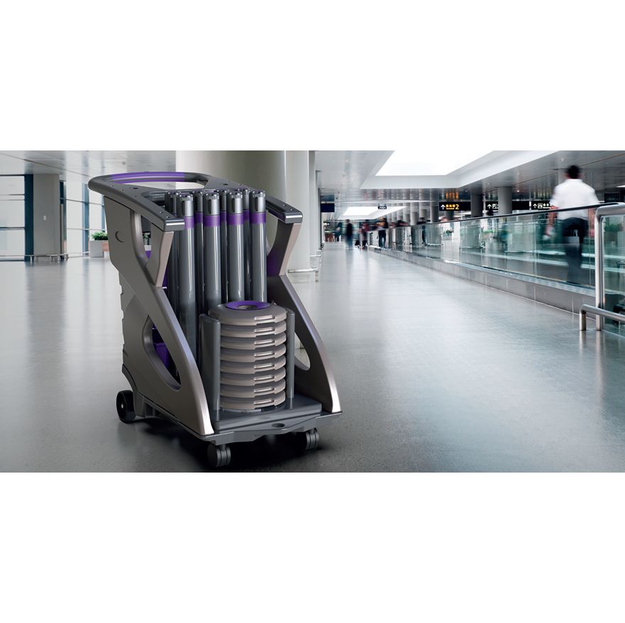 unicart-08-blu-blu Skipper Purple Safety Barrier