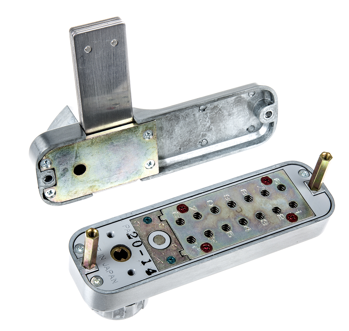 unitec-2200 Dom Metalux Aluminium Mechanical Brushed Code Lock