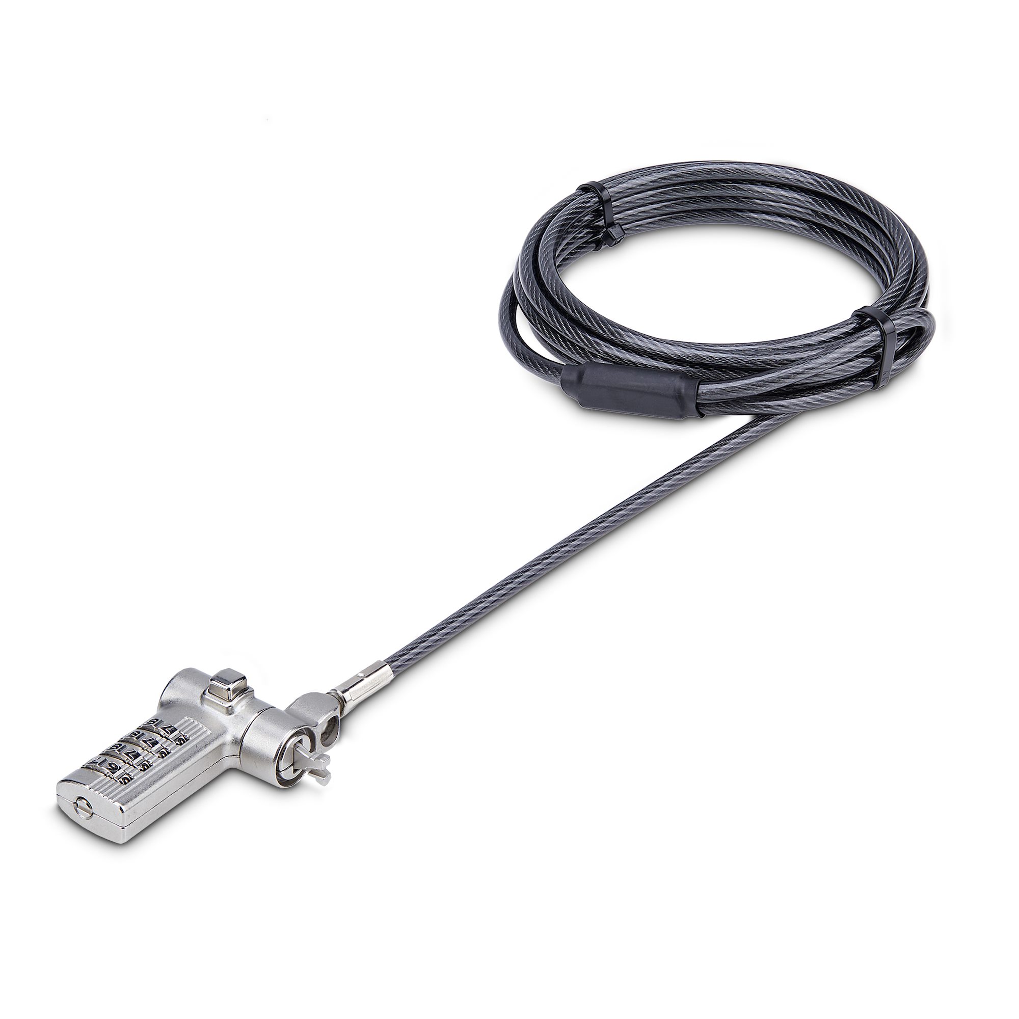 StarTech.com Laptop Lock Laptop Cable Lock Expansion Loop for use with Monitors, Docking Stations, Printers
