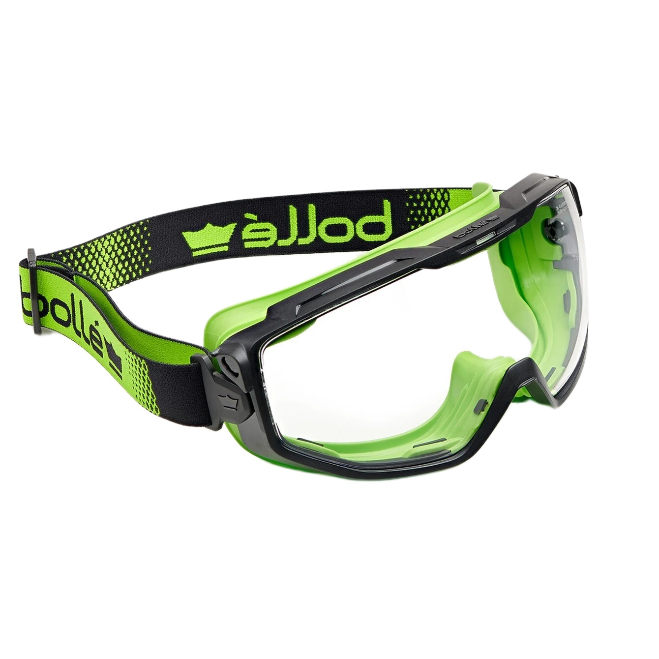 Bolle UNIVGN Anti-Mist, UV Protection, Scratch Protection Safety Goggles with Clear Lenses