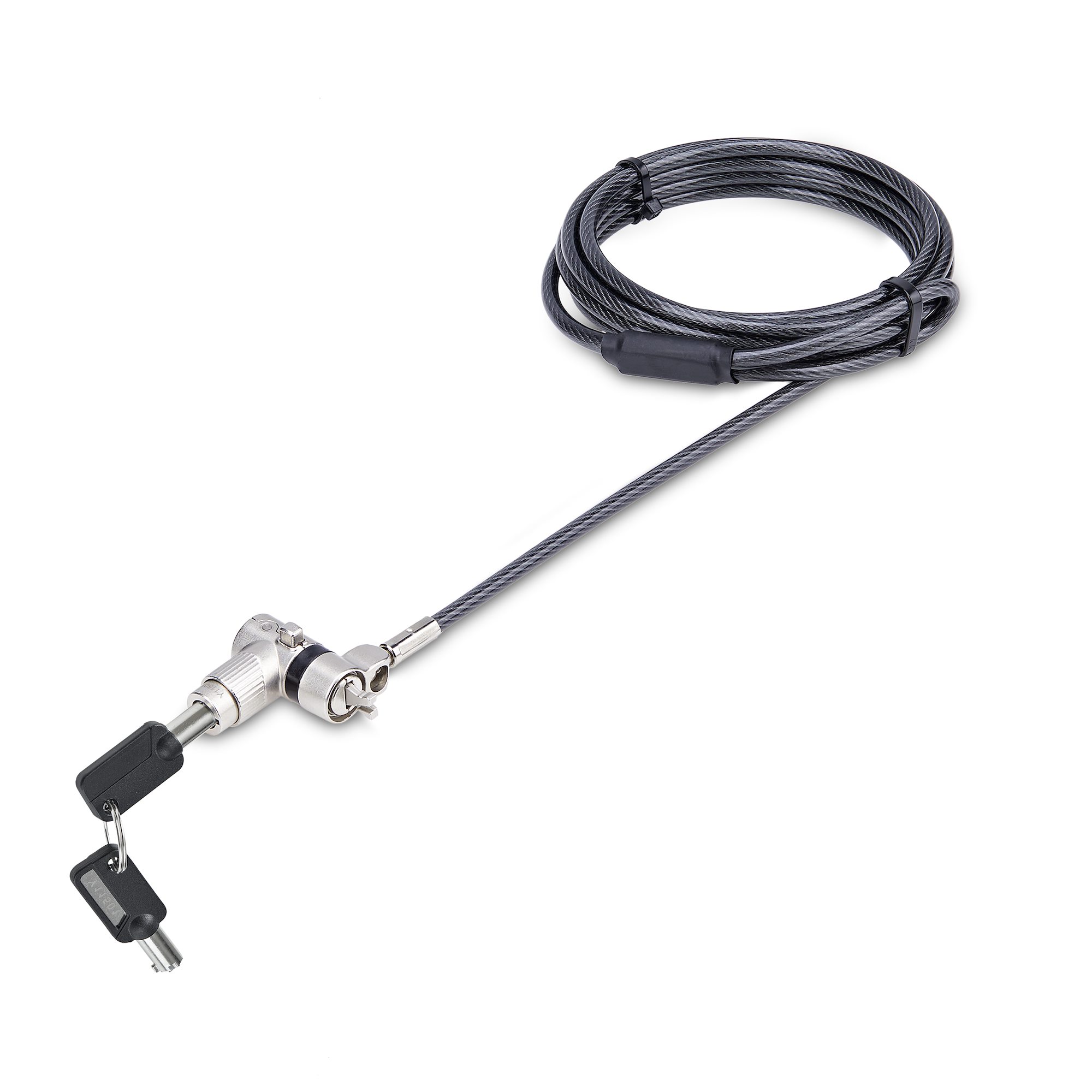 StarTech.com Laptop Lock 2m Laptop Cable Lock for use with Docking Stations, Monitors, Printers