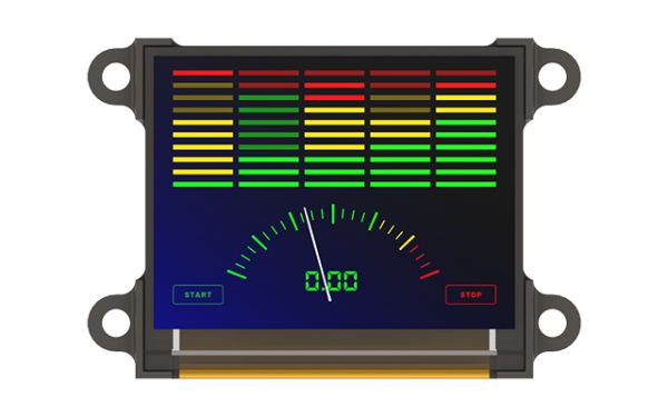 uoled-160p2 4D Systems 1.7 in Passive Matrix matrix 65 K Display Module Graphical User Interface