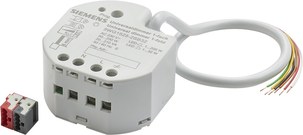 Siemens GAMMA instabus 170 mW Dimming Controller Switch Actuator, 230V ac