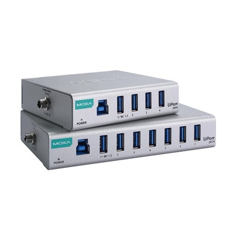 MOXA 4 Port USB 3.2 USB Hub, USB Powered, 85 mm 27 mm 100mm