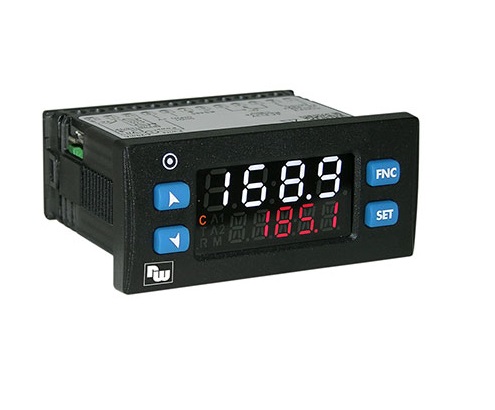 Wachendorff UR3274 Panel Mount PID Temperature Controller 2 Input, 3 Output Relay, SSR 230V PID Controller