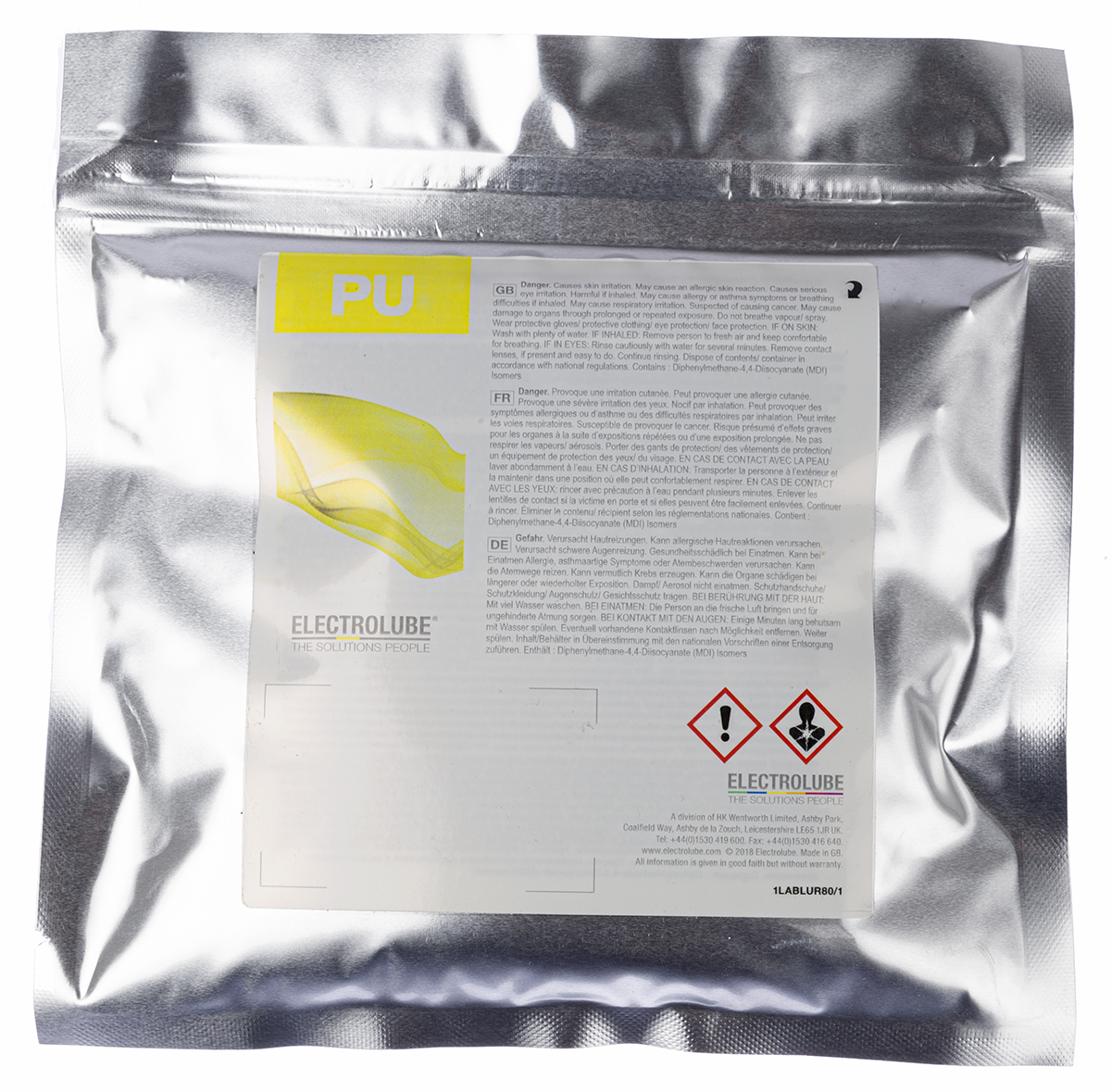 Electrolube UR5118 Black 250 ml Polyurethane Resin Pack