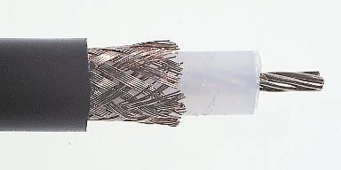 Belden URM67 Series, 500 m, URM67 Coaxial Coaxial Cable 50 Ω, Black, Unterminated