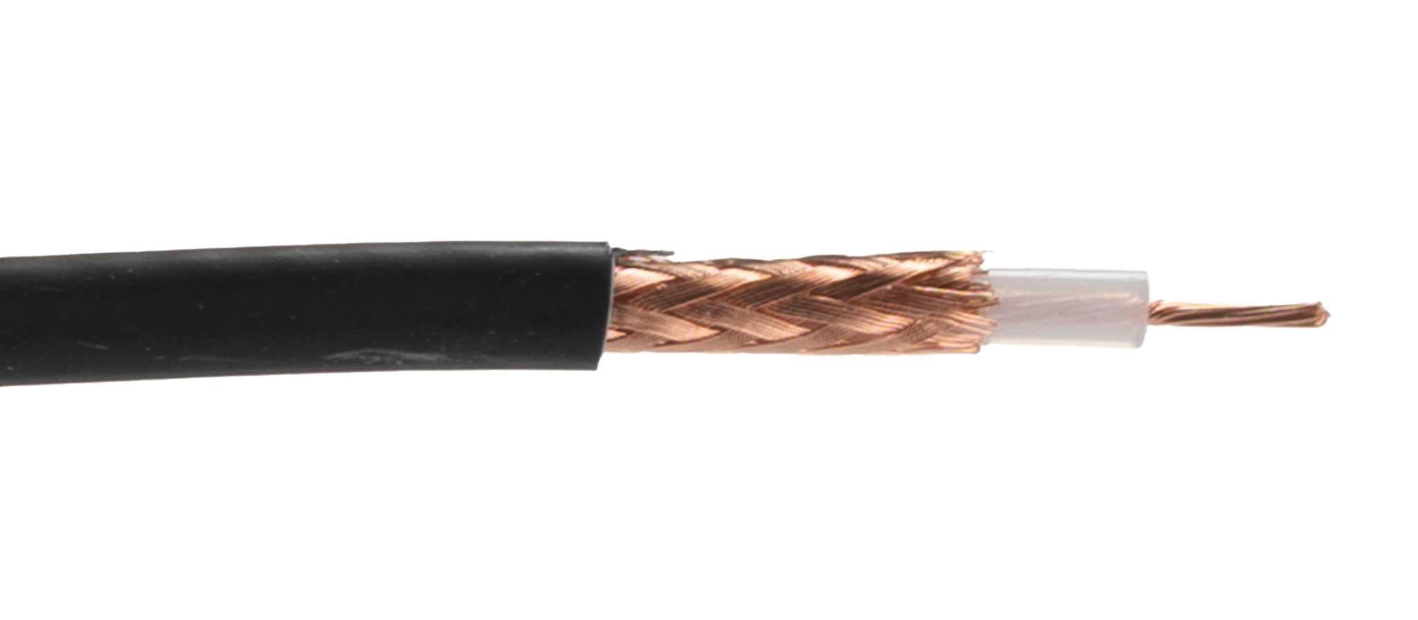Belden URM76NH Series, 100 m, URM76 Coaxial Coaxial Cable 50 Ω, Black, Unterminated