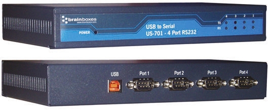 Brainboxes USB to Serial Interface Converter 4