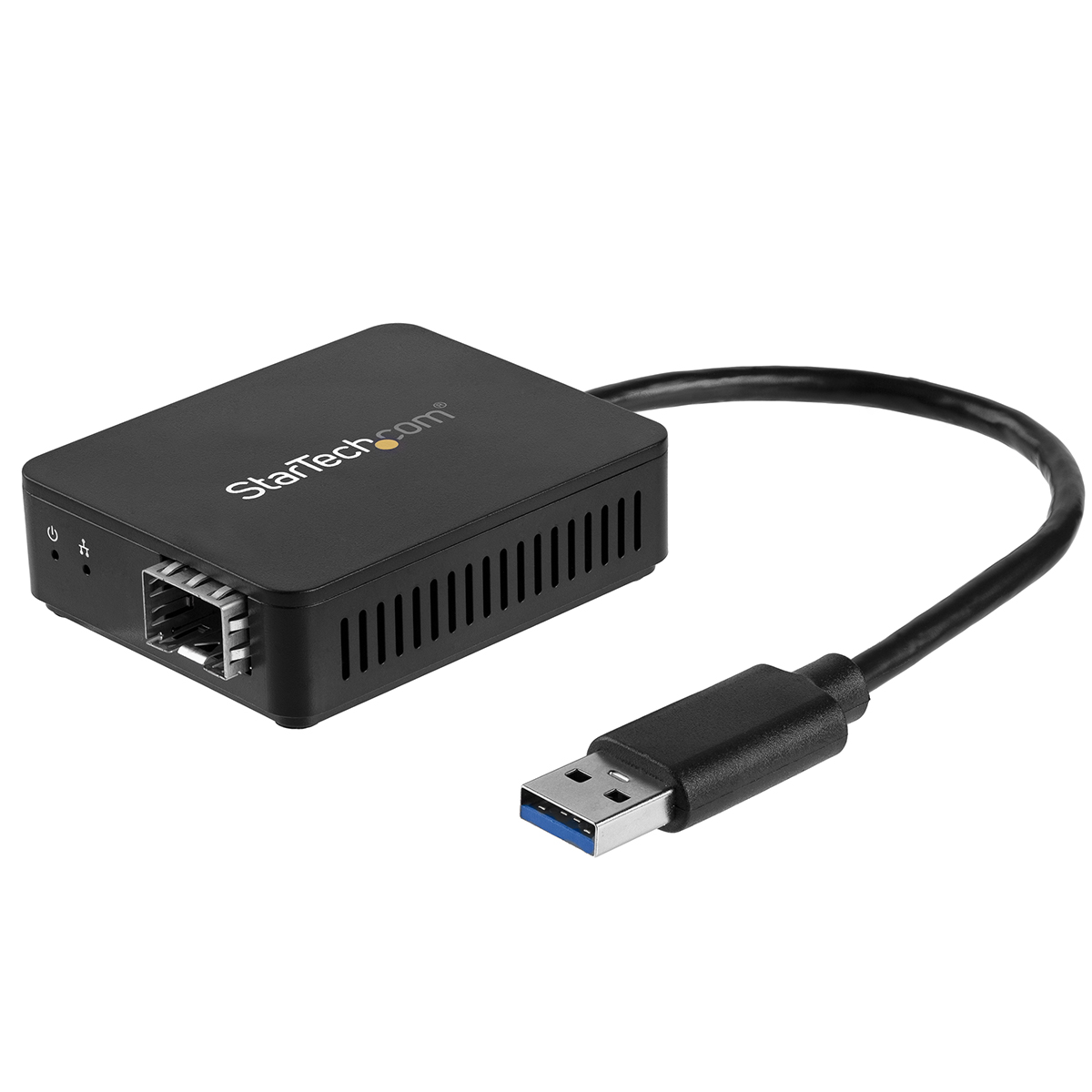 StarTech.com USB Ethernet Adapter USB 3.0 4 m Black 1000Mbps Network Speed