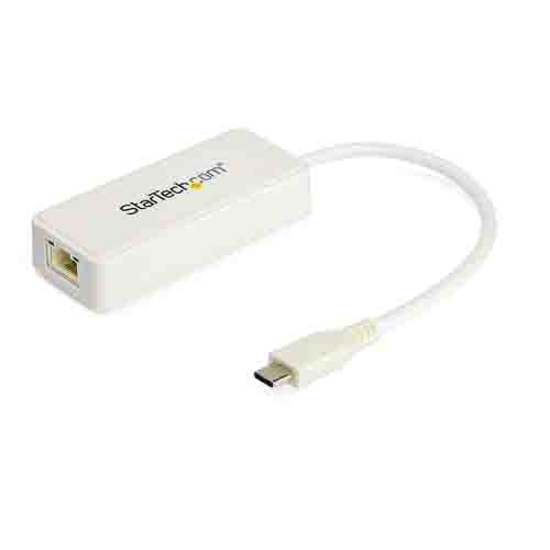 StarTech.com USB Network Adapter USB 3.0, USB 3.1, USB 3.2 Black