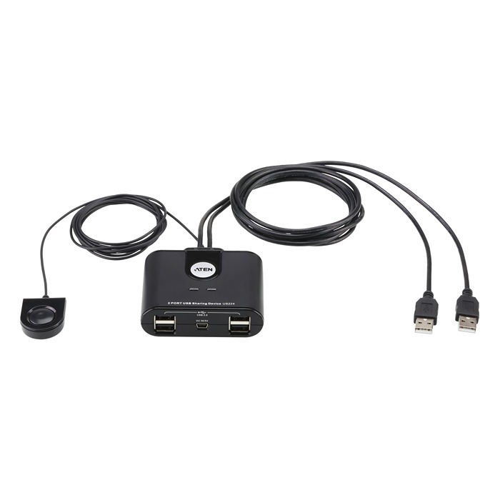 Aten  USB 2.0 Docking Station USB 2.0 Portswith USB - 2 xUSB ports
