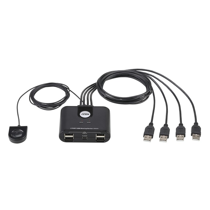 Aten  USB 2.0 Docking Station USB 2.0 Portswith USB - 4 xUSB ports